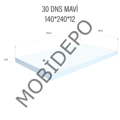 SUNGER 30D 140X240X12CM MAVI