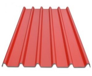 PVC-ASA Trapez Panel 2,5x1000x4000 Kiremit