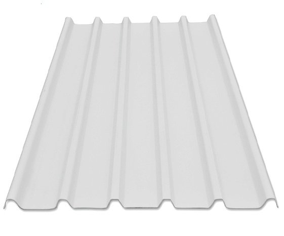 PVC-ASA Trapez Panel 2,5x1000x4000 Beyaz
