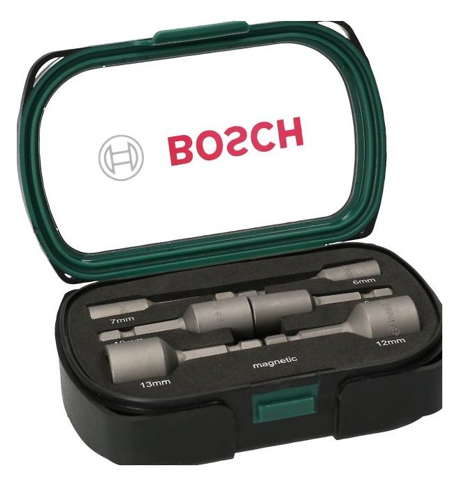 BOSCH DIY-P Lokma Anahtar Ucu Manyetik Set 6lı