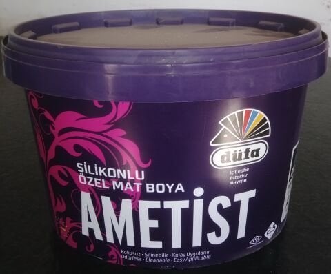 AMETİS Silikonlu İçCephe ÖzelMat(D1)Baz 2,5LT.YENİ