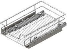 Bağımsız Tls. Tandem Raylı Çekmece 50cm Frenli