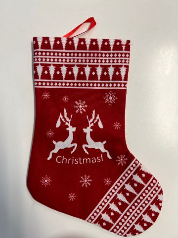 Yılbaşı Dekoratif Noel Baba Çorabı Christmas