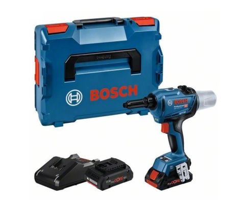 BOSCH Akülü Perçin Tabanca GRG 18V-16C 2x4Ah Lbox