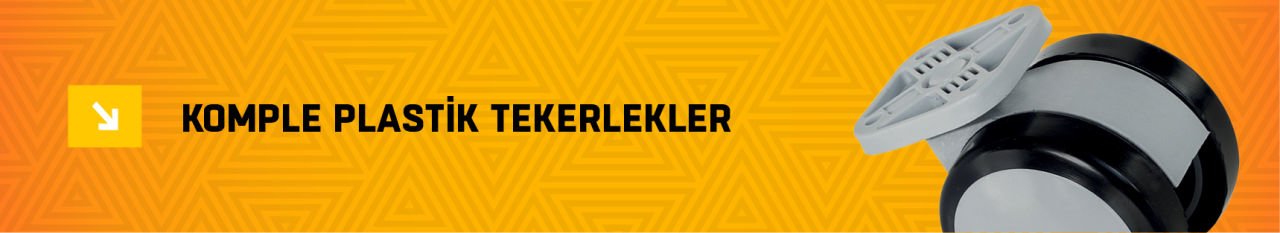 Komple Plastik Tekerlekler