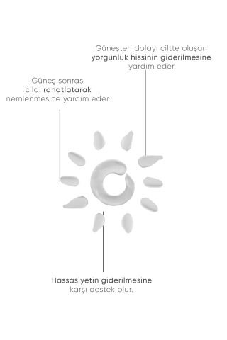 Yatıştırıcı ve Rahatlatıcı Güneş Sonrası Krem Aloe Vera Özlü 125 ML