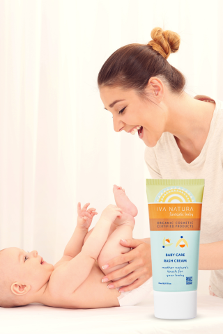 Organik 2'li Bebek Bakım Seti - Bebek Şampuanı, Pişik Kremi