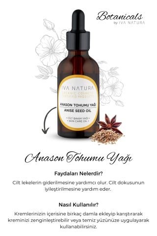 Doğal Anason Tohumu Yağı 50 ML