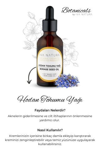 Doğal Hodan Tohumu Yağı 50 ML