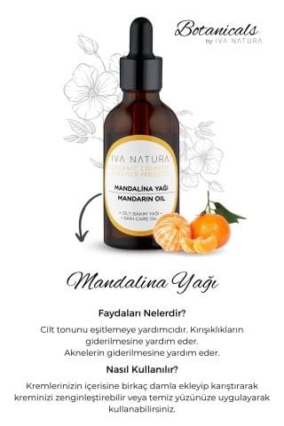 Doğal Mandalina Yağı 50 ML