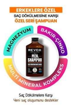 Men Shampoo Erkeklere Özel Saç Dökülmesini Engelleyen Bakım Şampuanı 400 ML