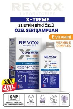 X-Treme Dökülen ve Geç uzayan Saçlar İçin Ekstra Bakım Şampuanı
