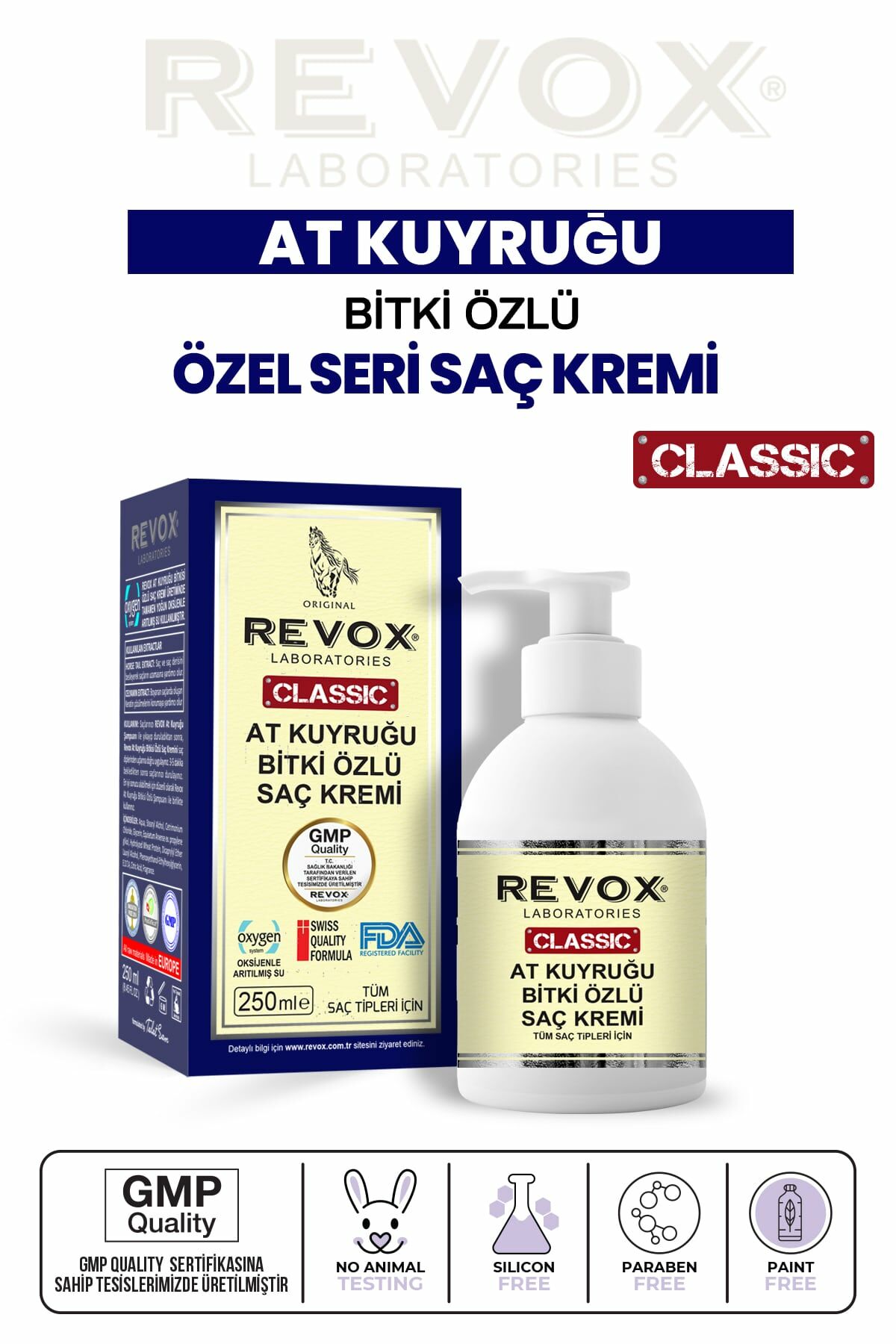 At Kuyruğu Bitki Özlü Özel Saç Bakım Kremi
