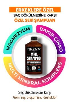 Men Shampoo Erkeklere Özel Saç Dökülmesini Engelleyen Bakım Şampuanı 400 ml x 2 adet