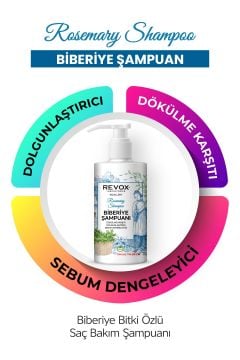 Biberiye Özlü Saç Bakım Şampuanı Arındırıcı Dökülme Karşıtı 400 ml.