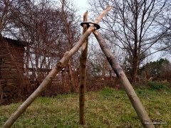 Bushcraft Kamp Ateş Askısı Tripod Braketi