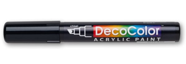 Marvy Uchida Akrilik Marker 6 Mm Black