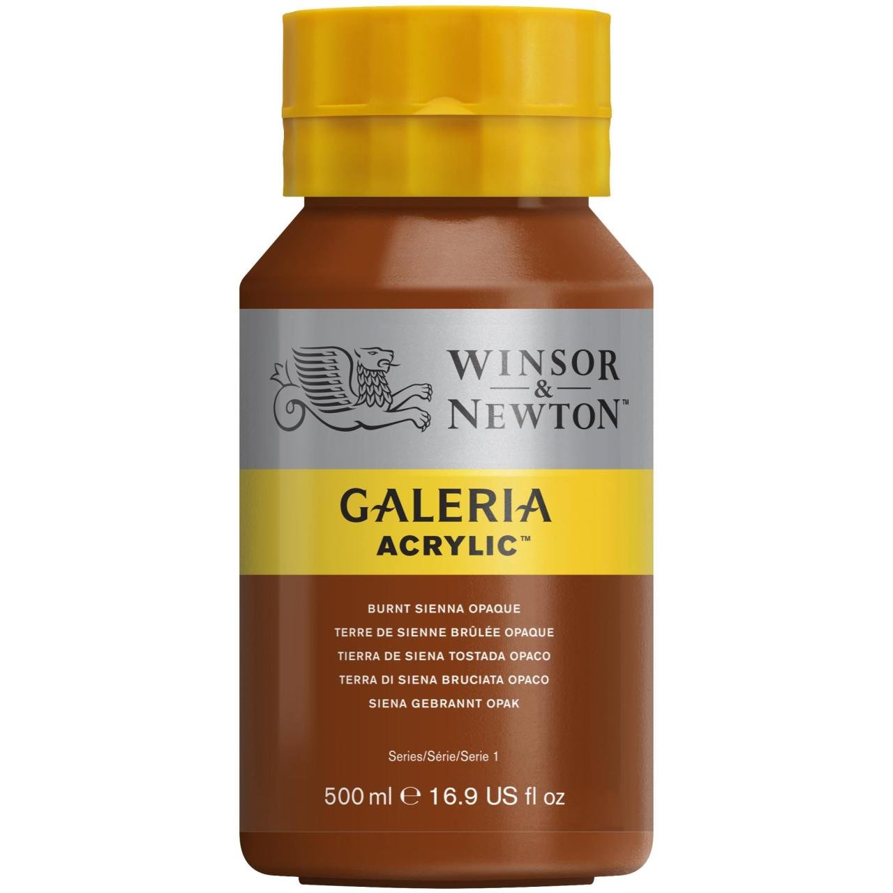 Winsor & Newton Galeria Akrilik Boya 500 Ml Burnt Sienna Opaque 077