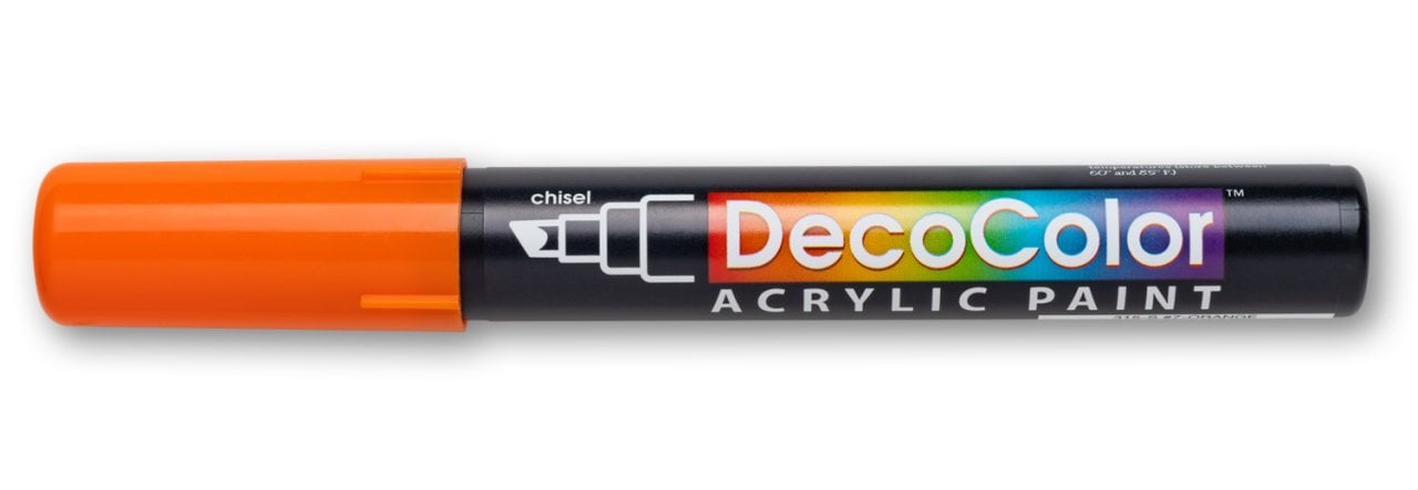 Marvy Uchida Akrilik Marker 6 Mm Orange