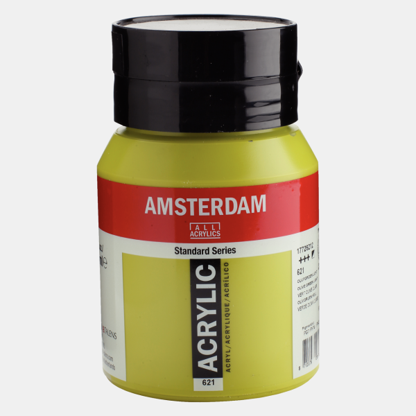 Amsterdam Akrilik Boya 500 Ml Olive Green Light 621