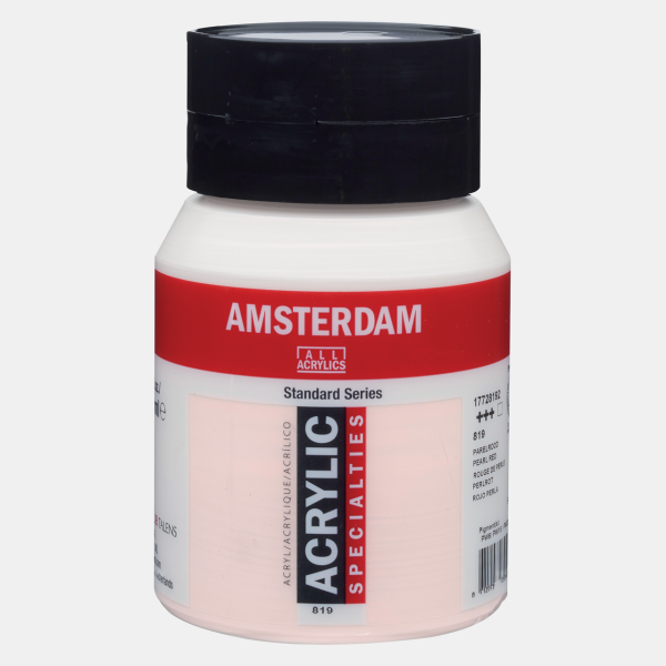 Amsterdam Akrilik Boya 500 Ml Pearl Red 819