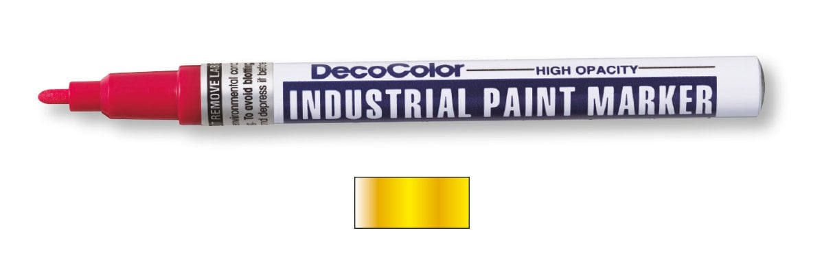 Marvy Uchida Industrial Paint Marker Fine Gold