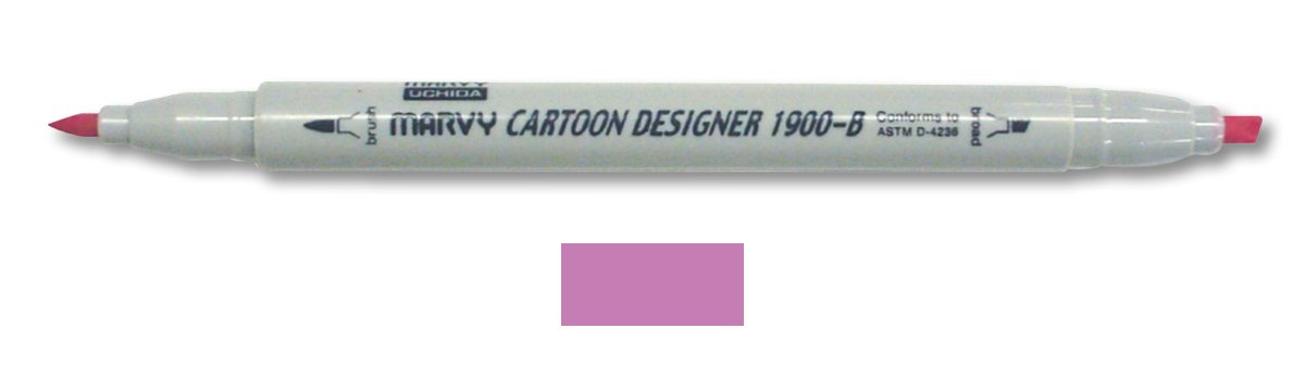Marvy Uchida Cartoon Designer Marker Pale Violet