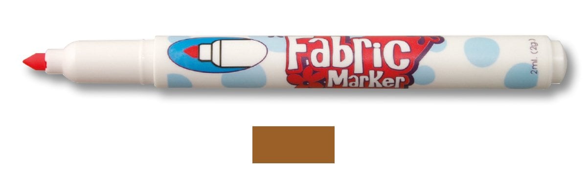Marvy Uchida Fabric Marker Brown