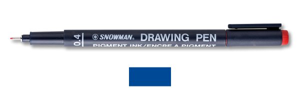 Snowman Teknik Çizim Kalemi 0.4 Mm Mavi