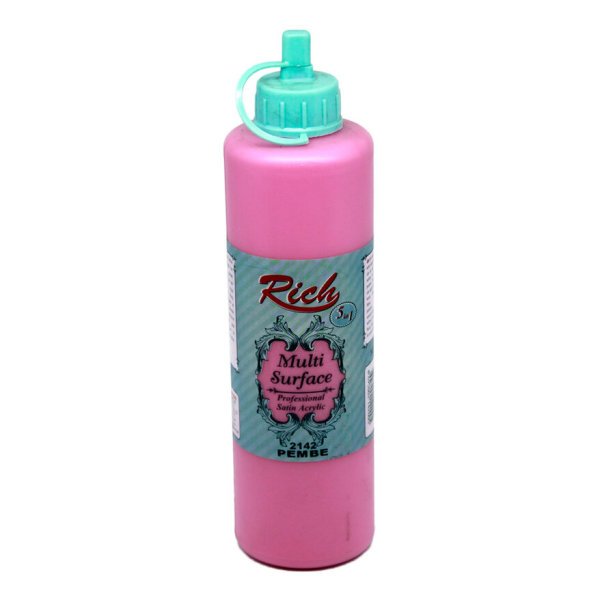 Rich Tüm Yüzey Boyası 500 Ml Pembe 2142