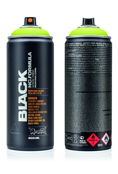 Montana Black Sprey Boya 400 Ml Acid 6005