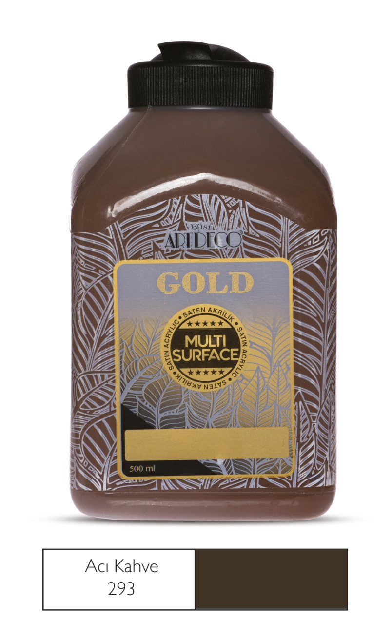 Artdeco Tüm Yüzey Boyası 500 Ml Acı Kahve 293