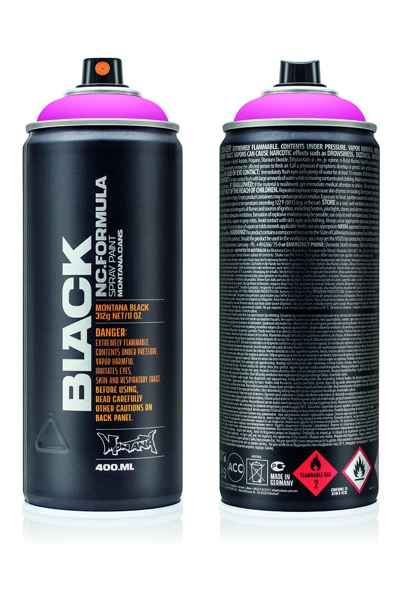 Montana Black Sprey Boya 400 Ml Power Pink 4000