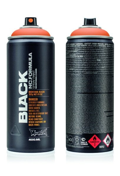 Montana Black Sprey Boya 400 Ml Atom´s Megablast 2120