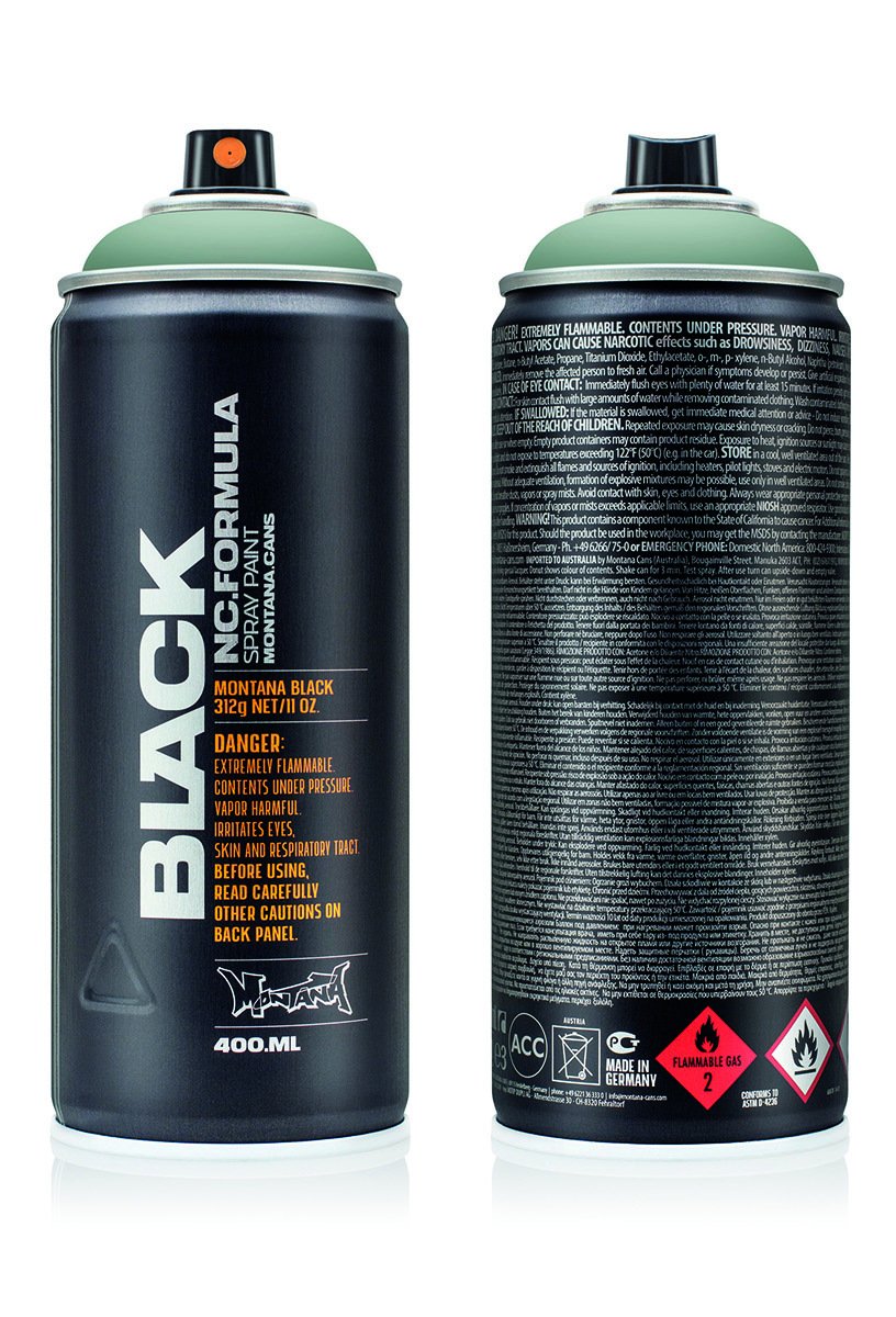 Montana Black Sprey Boya 400 Ml Mist 6520