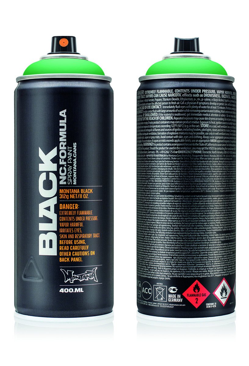 Montana Black Sprey Boya 400 Ml Woodstock 6090