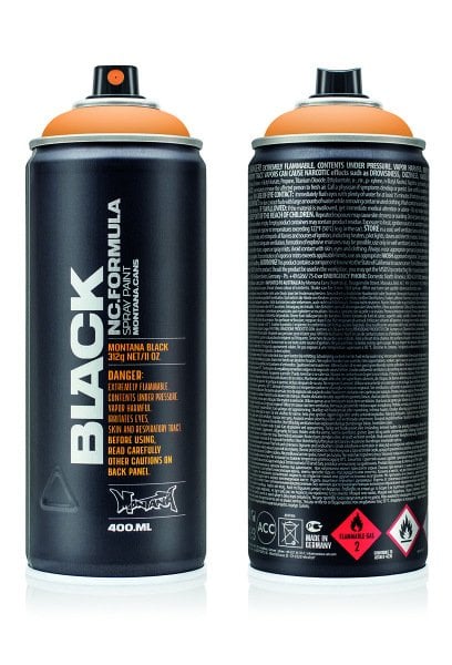 Montana Black Sprey Boya 400 Ml Infra Orange 2000