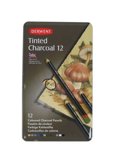 Derwent Tinted Charcoal Kalem Seti 12 Li