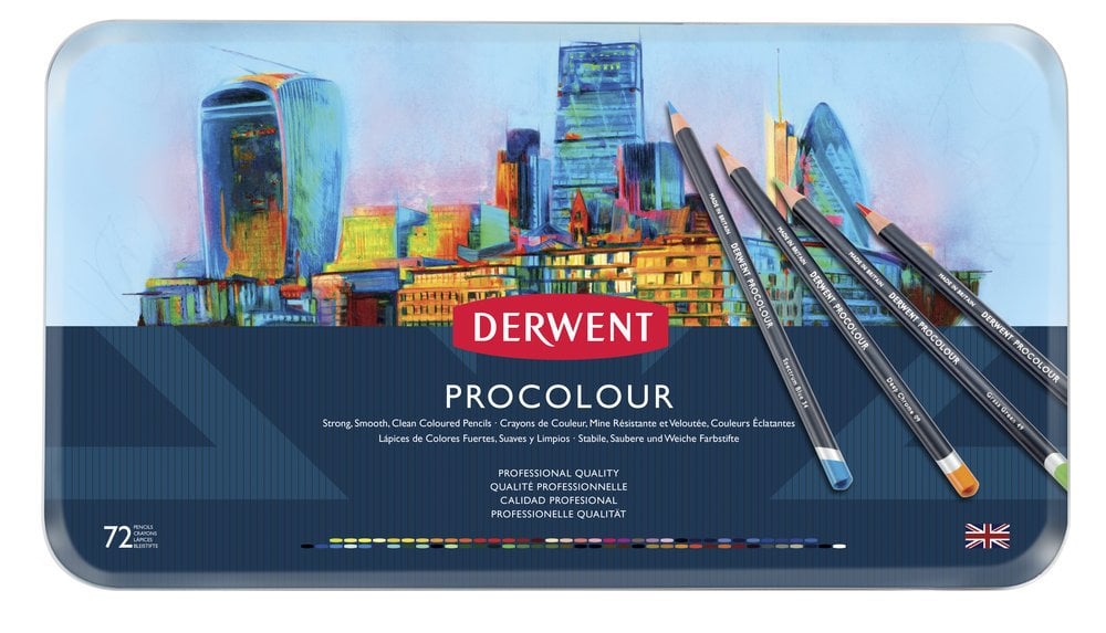 Derwent Procolour Kalem Seti 72 Li