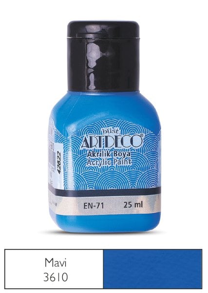 Artdeco Akrilik Boya 25 Ml Mavi 3610