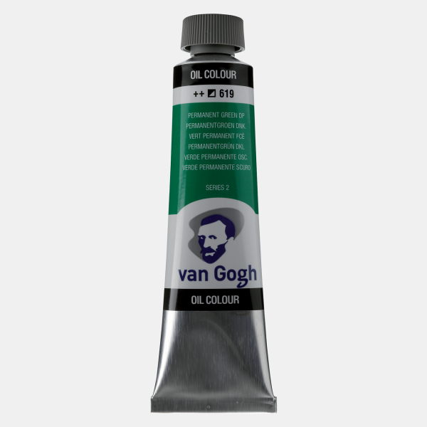 Van Gogh Yağlı Boya 40 Ml Permanent Green Deep 619