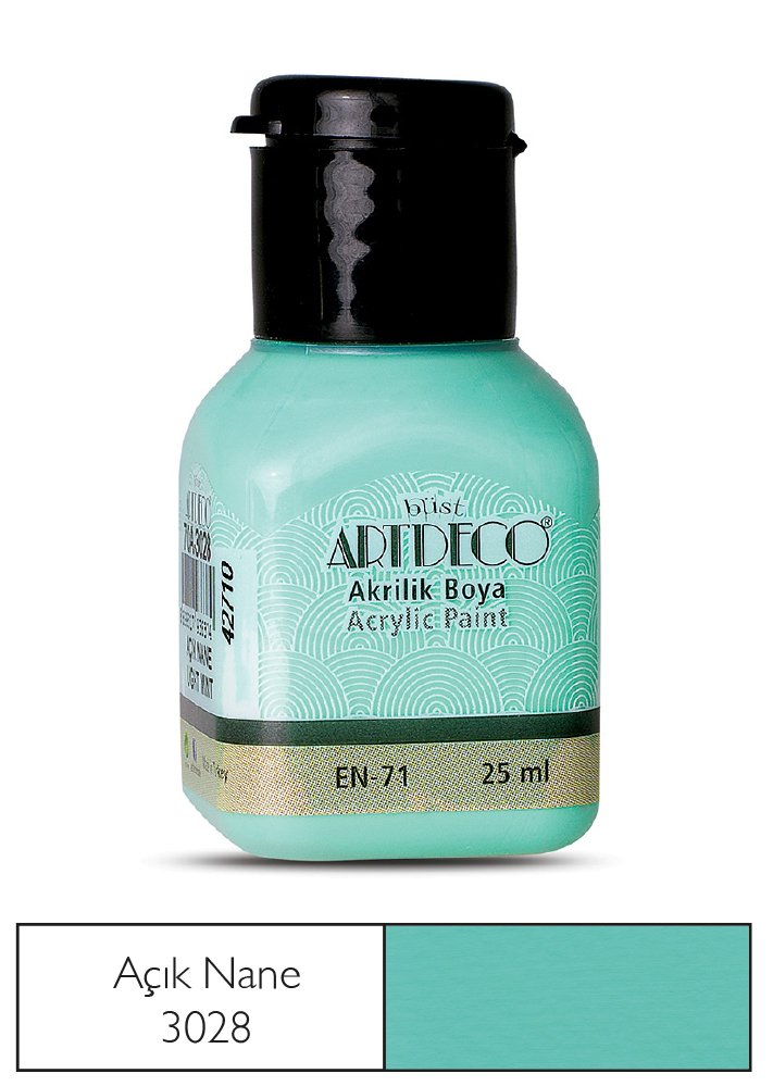 Artdeco Akrilik Boya 25 Ml Açık Nane 3028