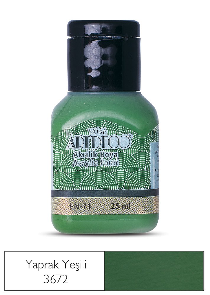 Artdeco Akrilik Boya 25 Ml Yaprak Yeşili 3672