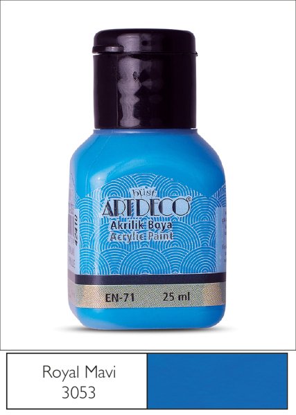 Artdeco Akrilik Boya 25 Ml Royal Mavi 3053