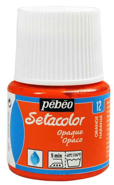 Pebeo Setacolor Kumaş Boyası Opaque 45 Ml Orange