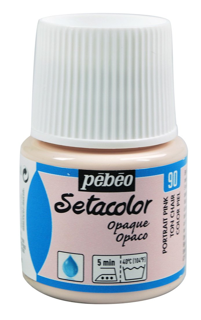 Pebeo Setacolor Kumaş Boyası Opaque 45 Ml Portrait Pink