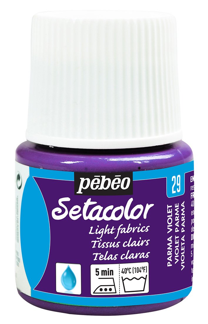 Pebeo Setacolor Kumaş Boyası Transparent 45 Ml Violet De Parme