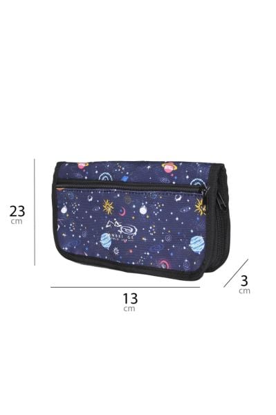 Cambridge Polo Fermuarlı Kalemlik Galaxy