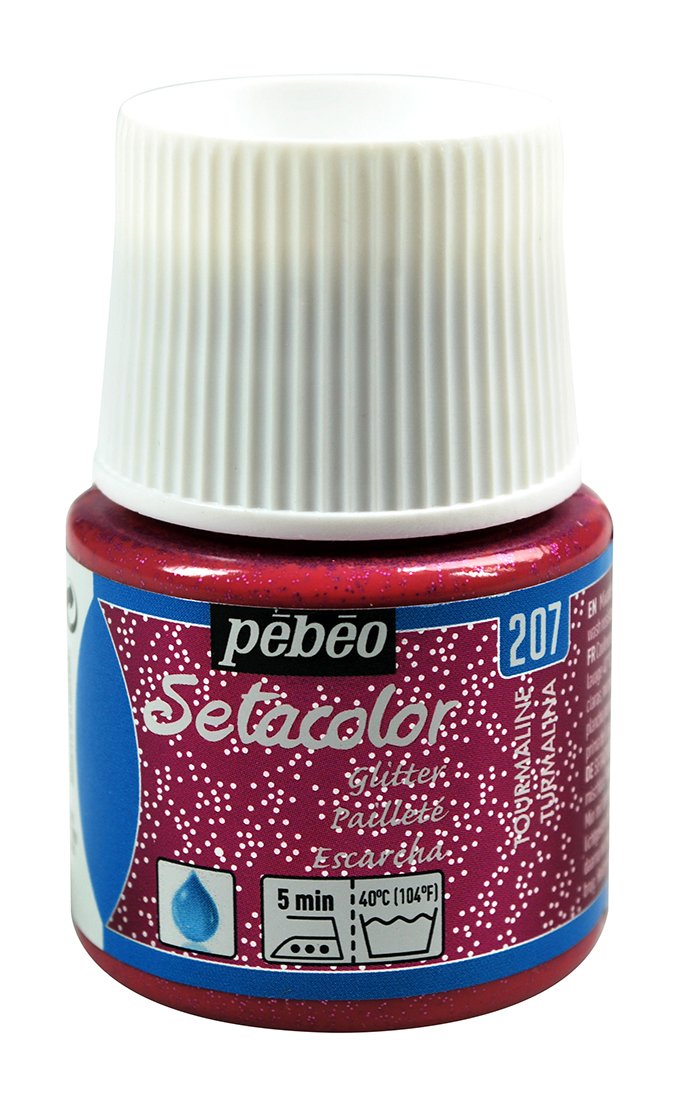 Pebeo Setacolor Kumaş Boyası Glitter 45 Ml Tourmaline