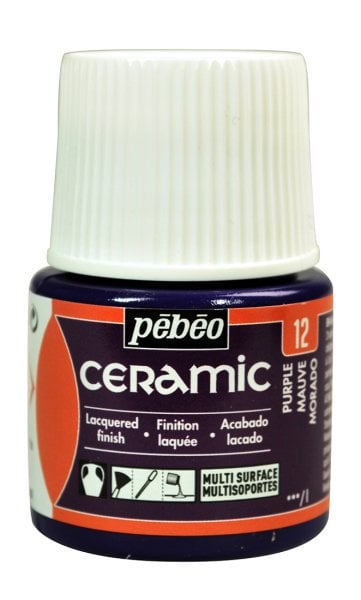 Pebeo Seramik Boyası 45 Ml Purple